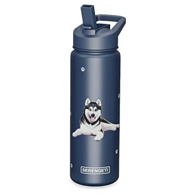 Water Bottle - Siberian Husky - OUT OF STOCK